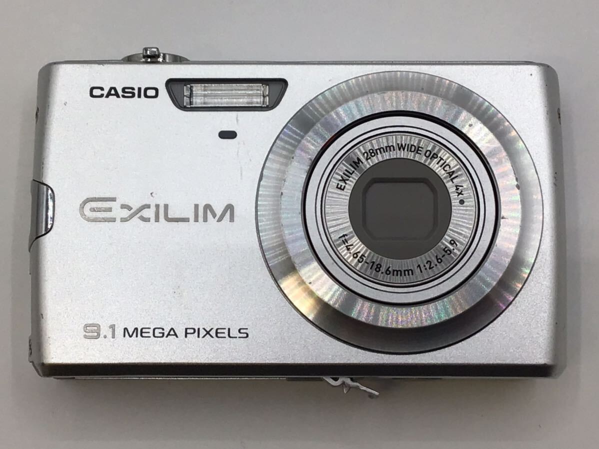 12312 【動作品】 CASIO カシオ EXILIM EX-Z250 コンパクトデジタルカメラ 純正バッテリー付属_画像1