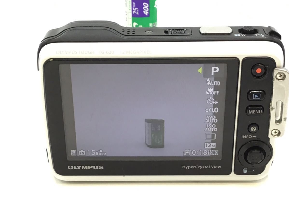 28043 【動作品】OLYMPUS オリンパス TOUGH TG-620 コンパクトデジタルカメラ 純正バッテリー その他付属ありの画像7