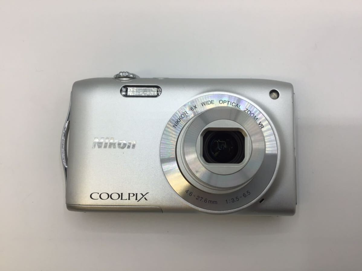 33220 【動作品】 Nikon ニコン COOLPIX S3300 コンパクトデジタルカメラ 純正バッテリー付属_画像2