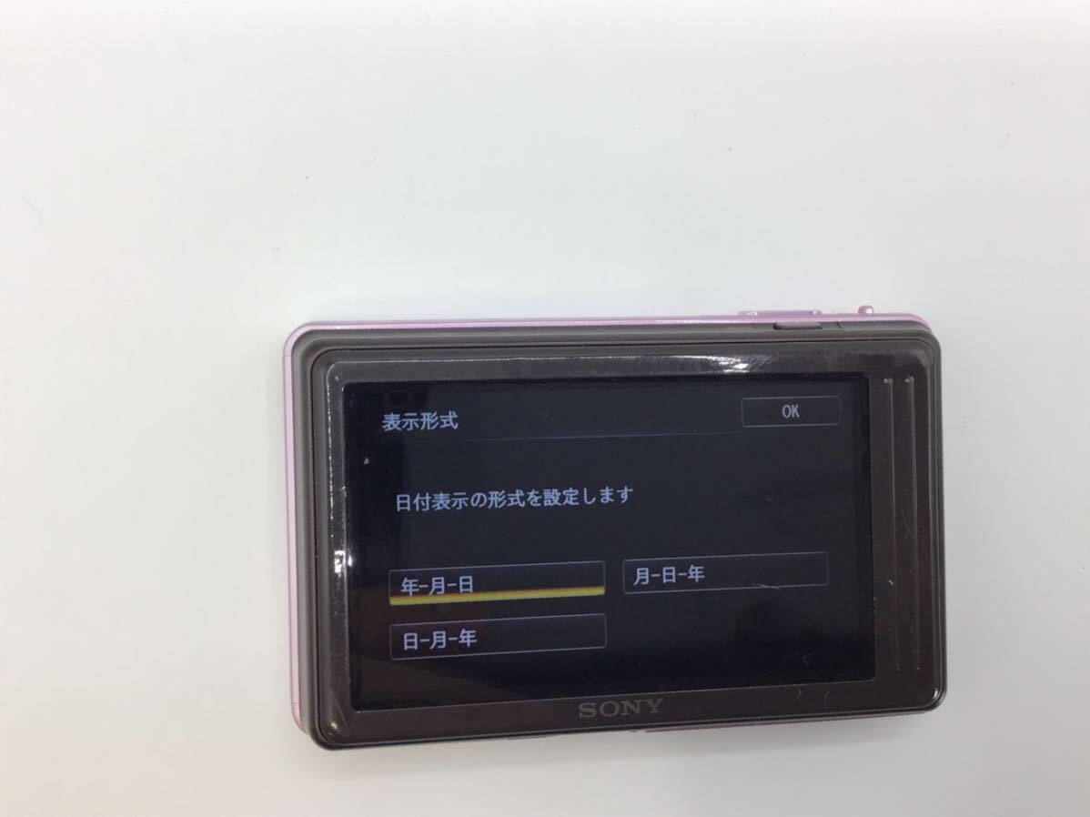 74816 【動作品】 SONY ソニー Cyber-shot DSC-TX5 コンパクトデジタルカメラ 純正バッテリー付属_画像6