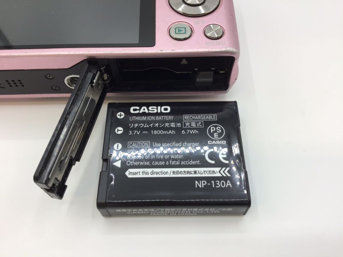 08080 【動作品】 CASIO カシオ EXILIM HS EX-ZR400 コンパクトデジタルカメラ 純正バッテリー付属の画像9