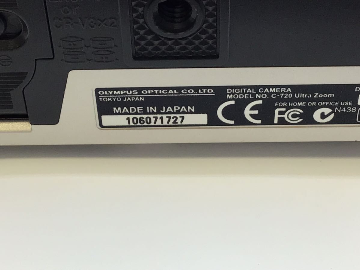 71727 【動作品】 OLYMPUS オリンパス CAMEDIA C-720 Ultra Zoom コンパクトデジタルカメラ 電池式_画像9