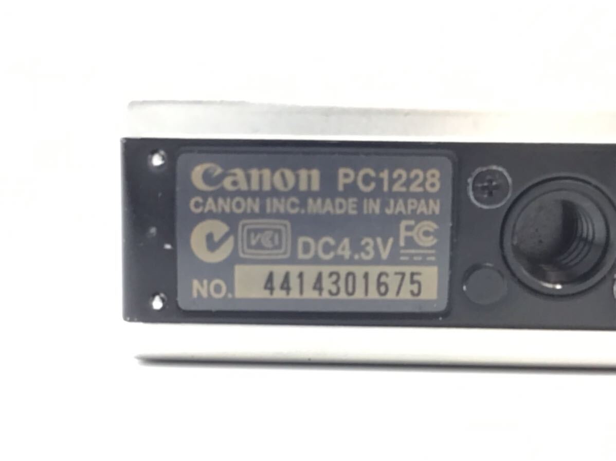 01675 【動作品】 Canon キヤノン IXY DIGITAL 10 コンパクトデジタルカメラ バッテリー付属の画像9