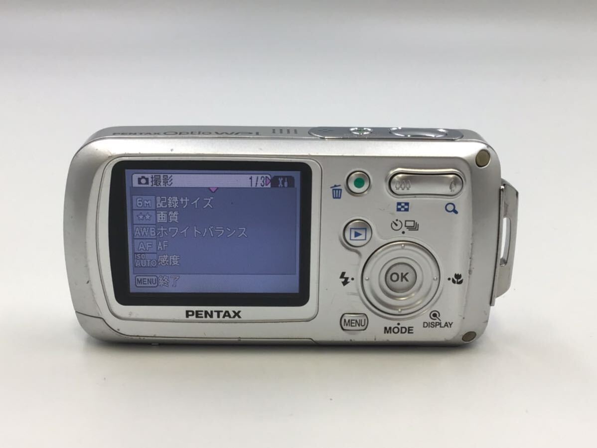 10854 【動作品】 PENTAX ペンタックス Optio WPi コンパクトデジタルカメラ バッテリー付属の画像5
