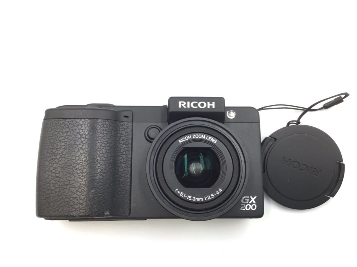 17068 【動作品】 RICOH リコー GX200 コンパクトデジタルカメラ バッテリー付属の画像1