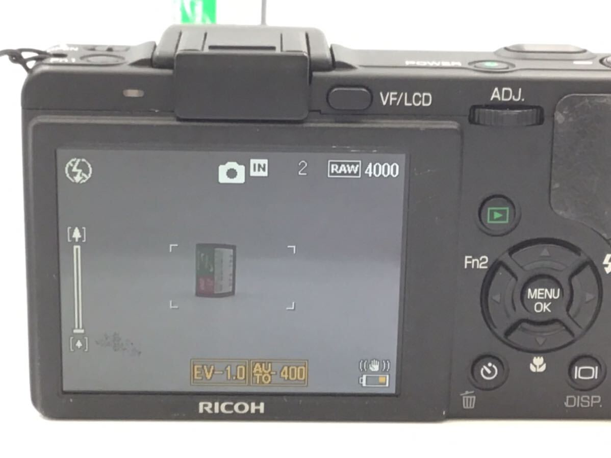 17068 【動作品】 RICOH リコー GX200 コンパクトデジタルカメラ バッテリー付属の画像7