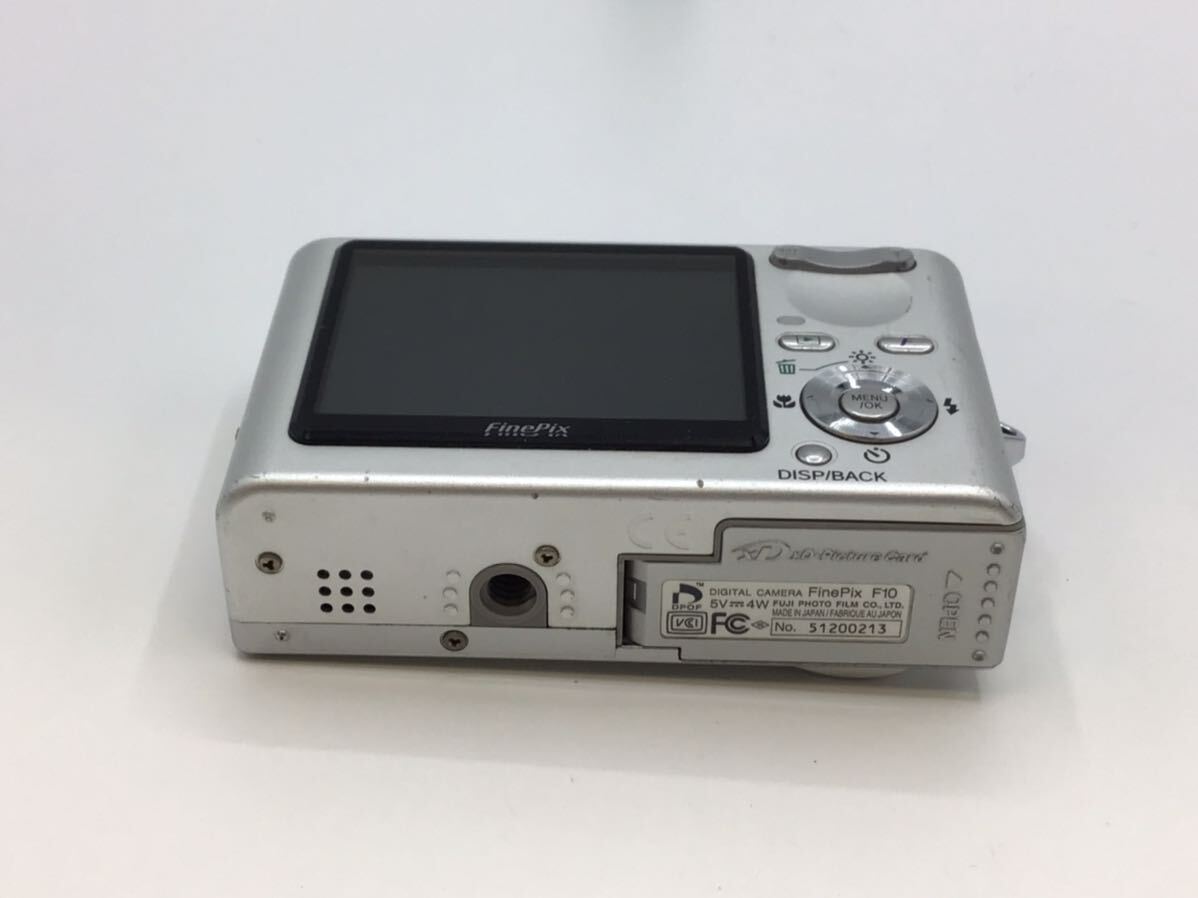 00213 【動作品】 FUJIFILM 富士フイルム FINEPIX F10 コンパクトデジタルカメラ 純正バッテリー付属_画像8