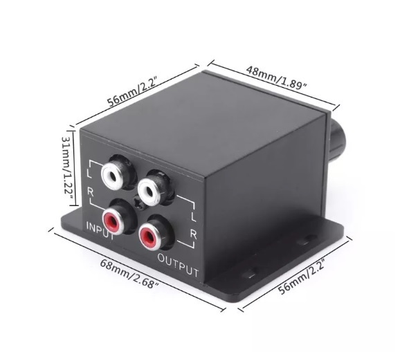  subwoofer controller ( low Pas filter RCA volume Revell volume super woofer subwoofer crossover 