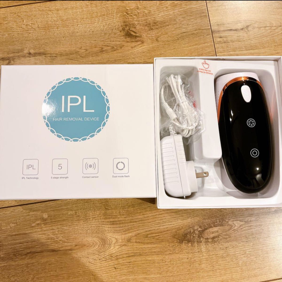 IPL 光脱毛器 VIO対応 家庭用 軽量 冷却 冷感5段階調節 レディース 自宅 メンズ 連続照射 全身ケア 光美容器