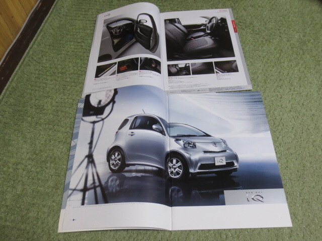KGJ10 series Toyota iQ main catalog 2008 year 10 month issue TOYOTA iQ Brochure October 2008 year original accessory catalog * with price list 