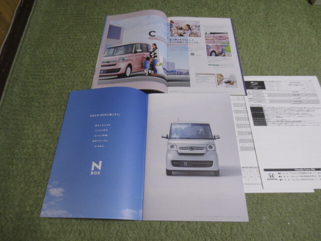 JF3 JF4 ホンダ Nボックス/Nボックスカスタム 本カタログ 2021.7 HONDA N-BOX/CUSTOM brochure July 2021 year 純正アクセサリーカタログ付の画像2