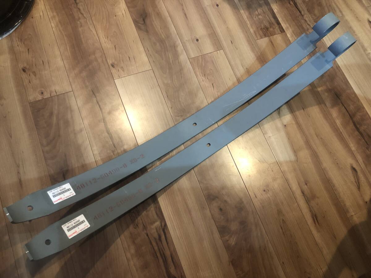  Land Cruiser 70 front leaf spring Toyota genuine products new goods!HZJ,PZJ70 series!2 number leaf right down front down measures . increase . leaf .!