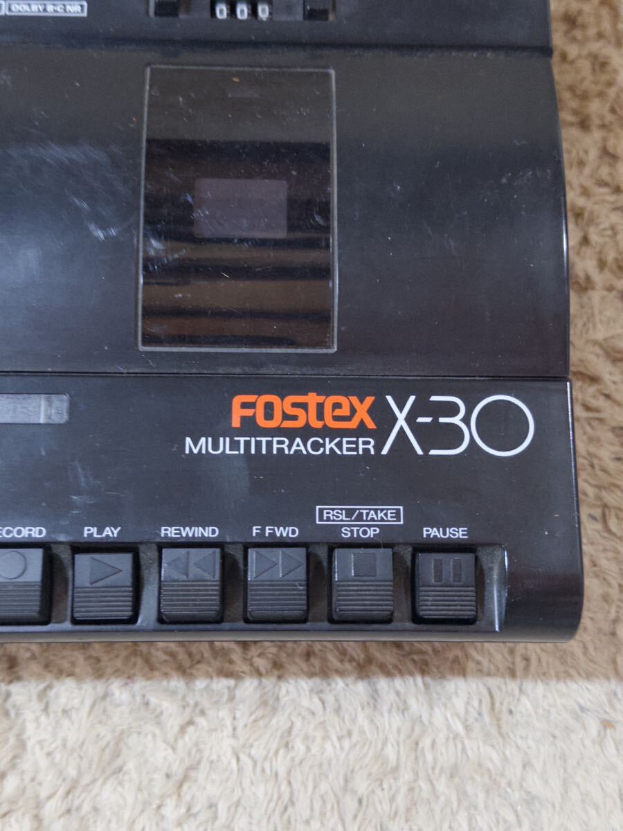 A06-aS Fostex X-30 カセットMTR テープ ミキサー ジャンク の画像2