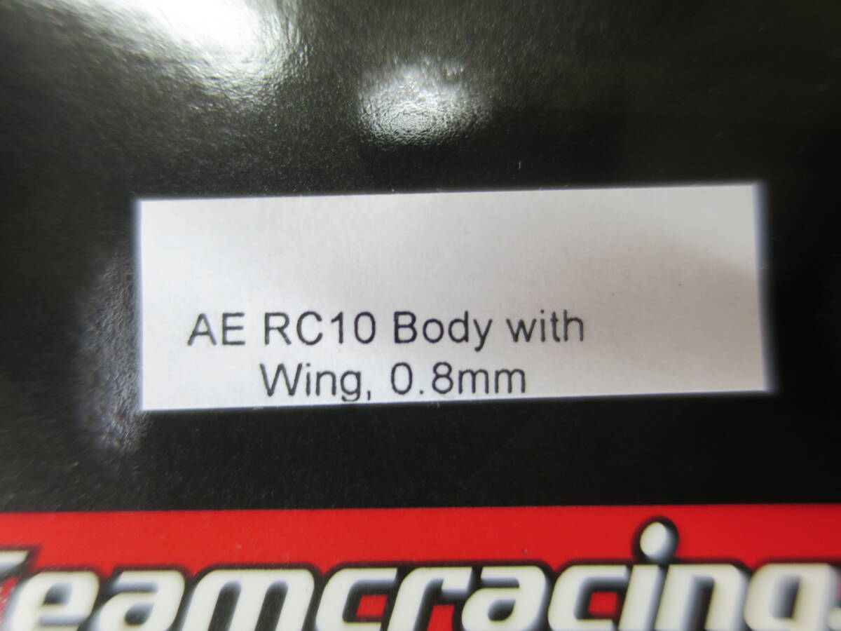 新品未使用 個人輸入品 teamＣ 1/10汎用バギーボディ　1/10 RC10 Body With Wing, 0.8mm_画像3
