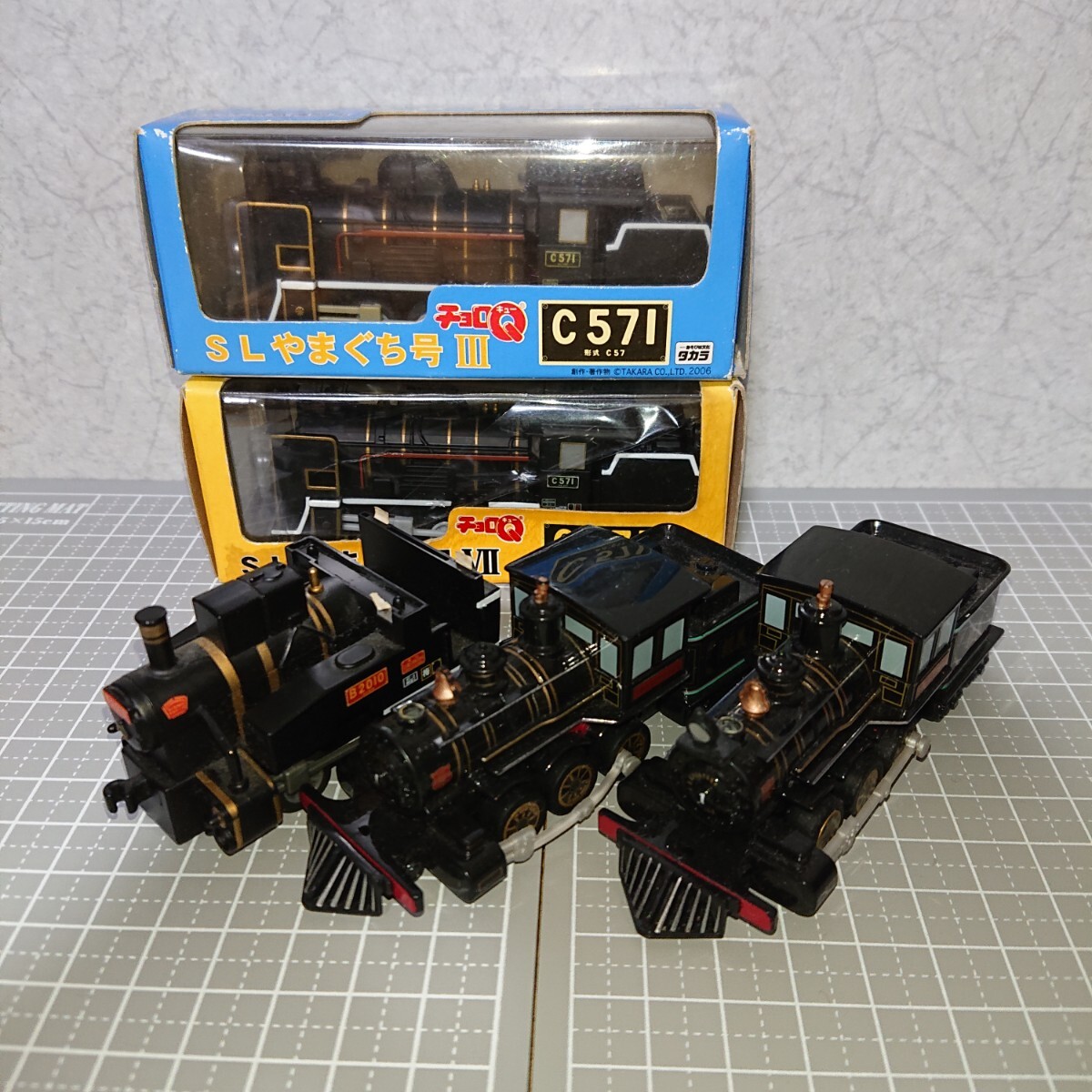 チョロQ 蒸気機関車5両 SLやまぐち2両 梅小路機関車 義経号2両 チョロQ 蒸気機関車5両 SLやまぐち2両 梅小路機関車 義経号2両
