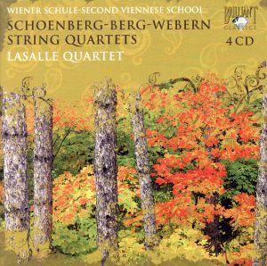 【輸入盤】ＳＣＨＯＥＮＢＥＲＧ－ＢＥＲＧ－ＷＥＢＥＲＮ　ＳＴＲＩＮＧ　ＱＵＡＲＴＥＴＳ／ラサール弦楽四重奏団_画像1