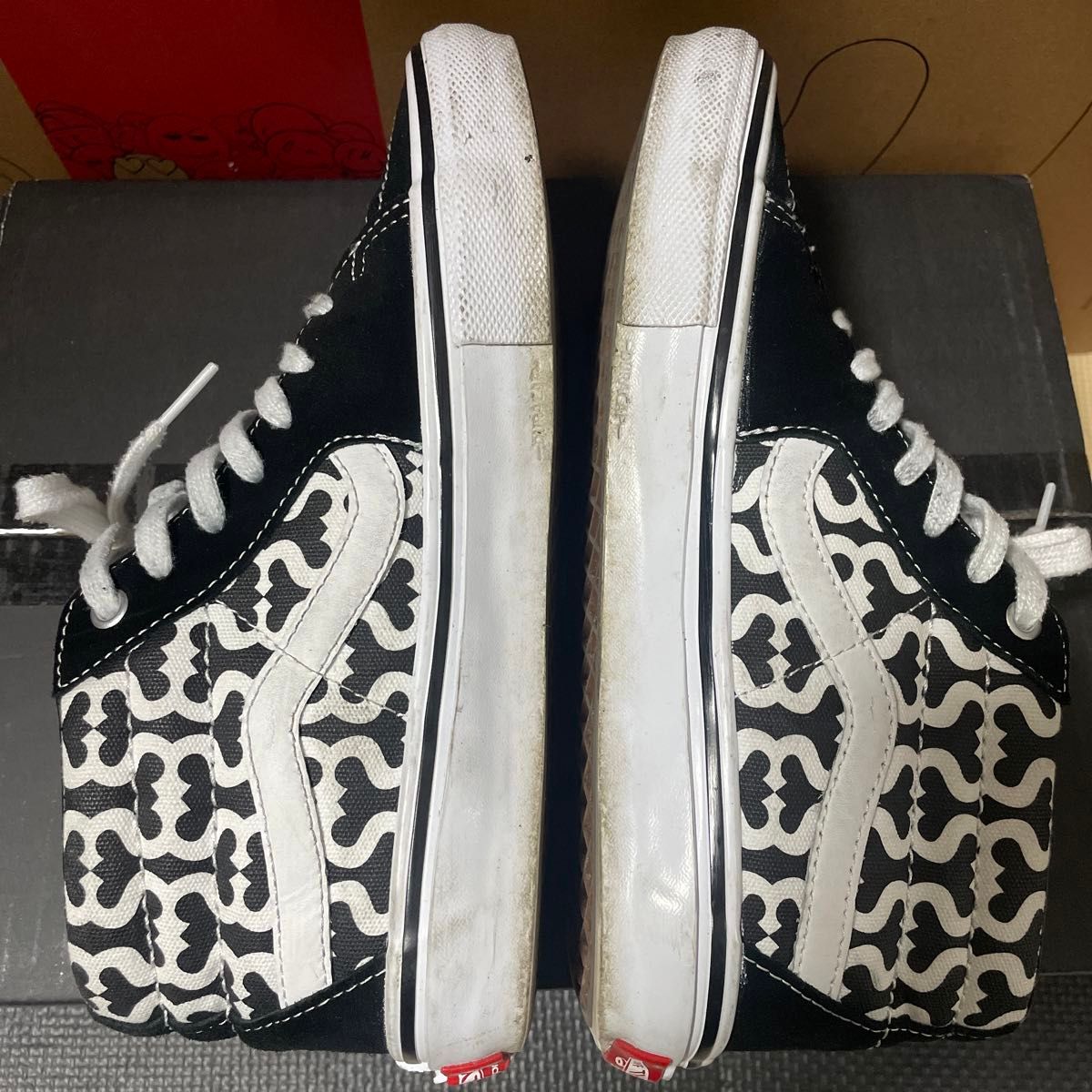 vans supreme Monogram S Logo Skate Grosso Mid モノグラム グロッソミッド バンズ 