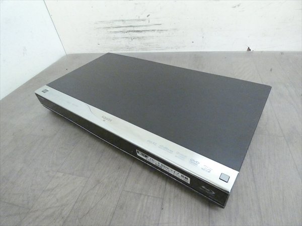 1TB☆13年☆シャープ/SHARP/AQUOS☆HDD/BDレコーダー☆BD-W1500☆リモコン付☆2番組同時録画☆3D対応機 管SA4538_画像8