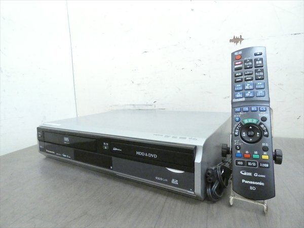 パナソニック/DIGA☆HDD/DVDレコーダー/VHS☆DMR-XP21V☆リモコン付 管CX19320の画像1