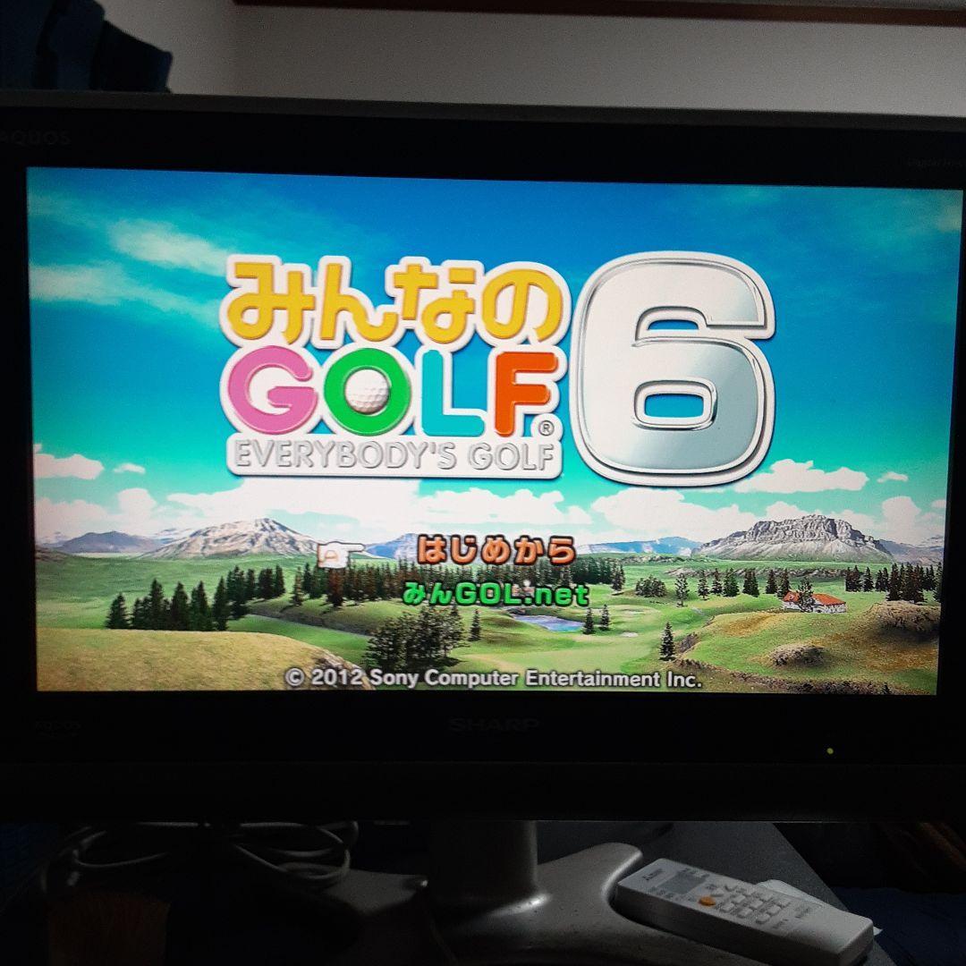 【送料4点まで230円】61【PS3】みんなのGOLF 6 みんなのゴルフ6 みんゴル6【動作確認済】_画像4