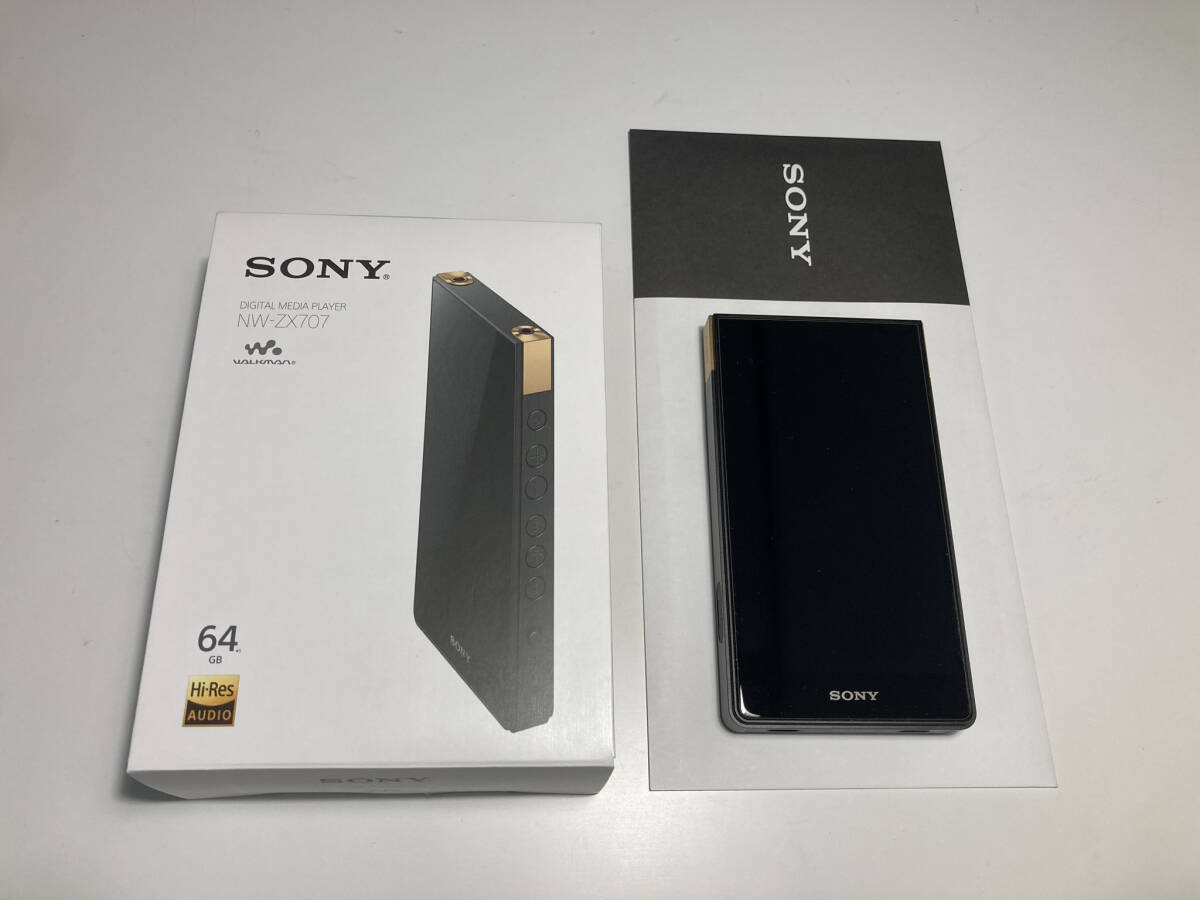 SONY NW-ZX707 メーカー保証11ヶ月残の美品_画像2