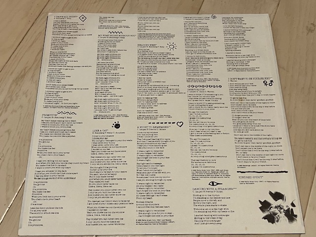 CYNDI LAUPER  a night to remember US盤 アナログレコード シンディローパーの画像3