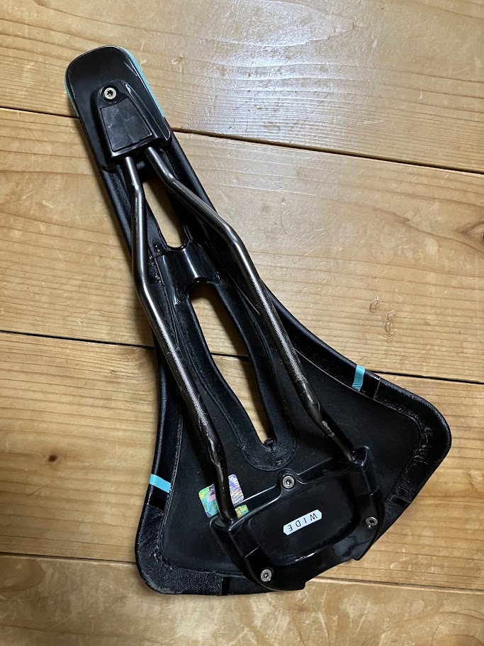 selle sanmarco(セラ サンマルコ) マントラ レーシング ワイド チェレステ　中古_画像2