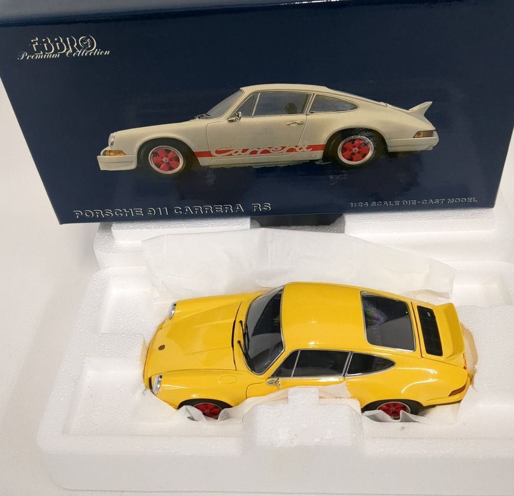 エブロ 1/24 ポルシェ911カレラRS イエロー  EBBRO PORSCHE ◆3115/登呂店の画像7