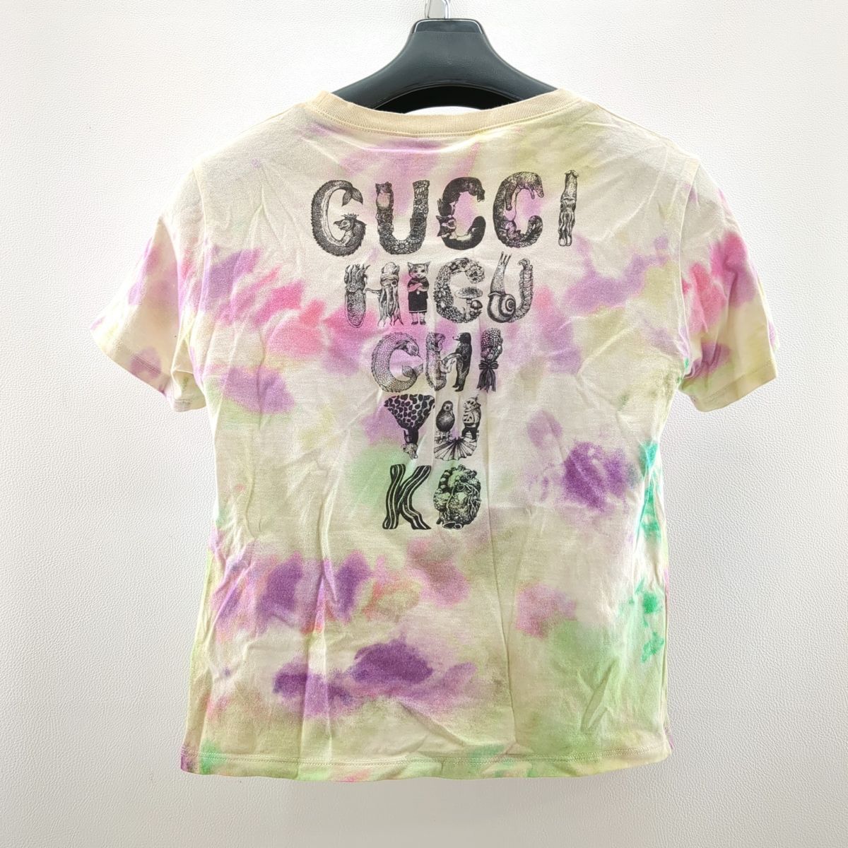 GUCCI×ヒグチユウコ　グッチ　プリントTシャツ　キッズ　 120cm 　オレンジ　◆3118/静岡清水店_画像2