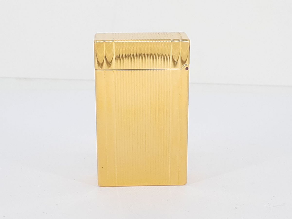 ガスライター デュポン ライン1L ゴールドカラー S.T.Dupont LINE1Ｌ レッドガス ◆3105/高林店 STの画像4