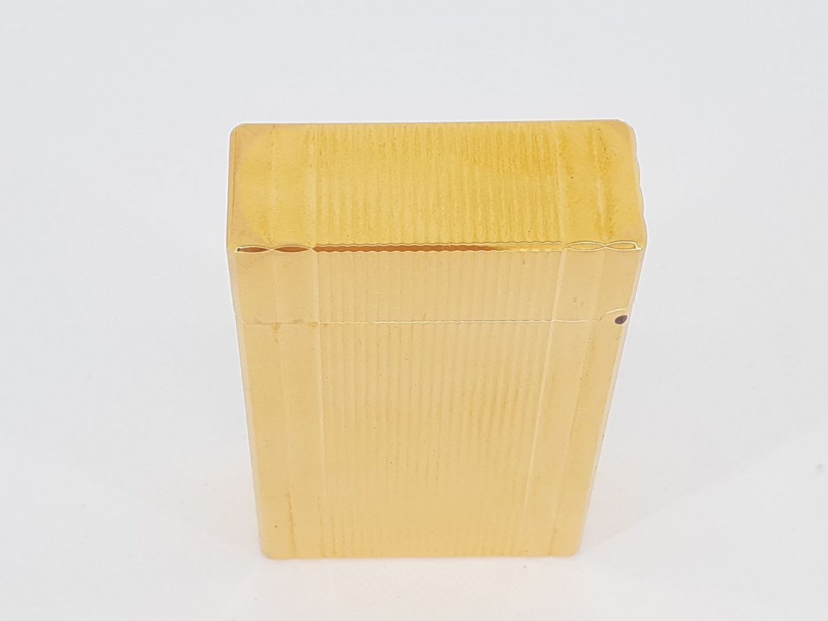 ガスライター デュポン ライン1L ゴールドカラー S.T.Dupont LINE1Ｌ レッドガス ◆3105/高林店 ST_画像6
