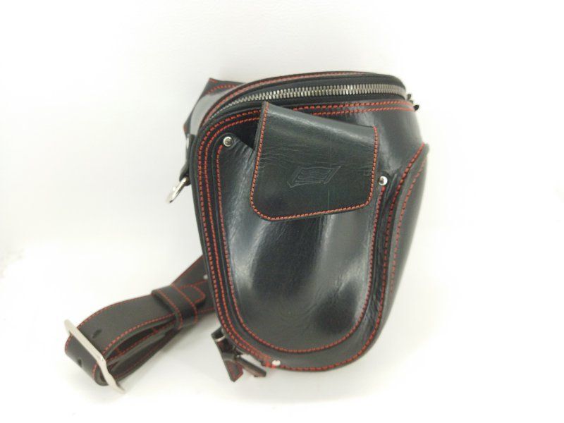 【美品】HYOD× GAHO LEATHER HIP BAG-TYPE-C ヒョウドウ レザーヒップバッグ バイク用品 ライダース◆3110/フィールドギア浜松宮竹店の画像1