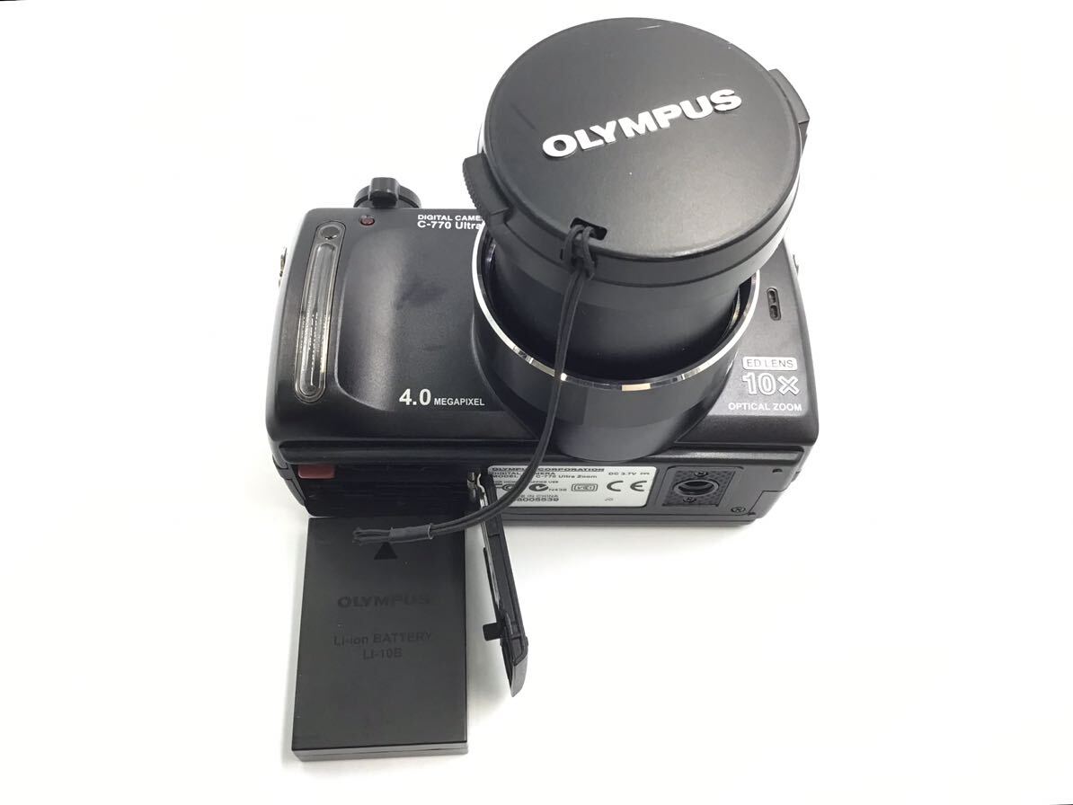 05539 OLYMPUS オリンパス CAMEDIA C-770 Ultra Zoom コンパクトデジタルカメラ バッテリー付属_画像10