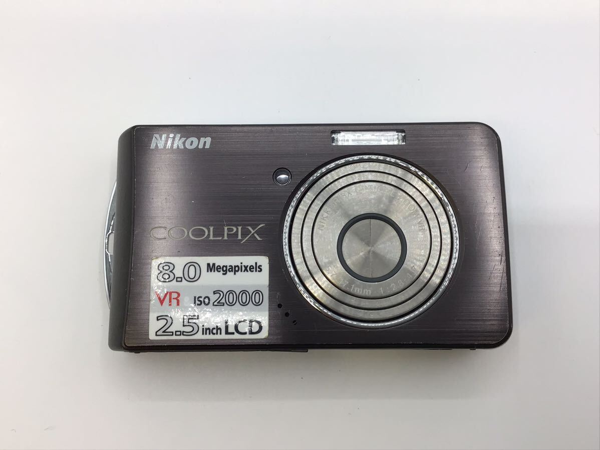 53737 【動作品】 Nikon ニコン COOLPIX S520 コンパクトデジタルカメラ 純正バッテリー付属の画像1