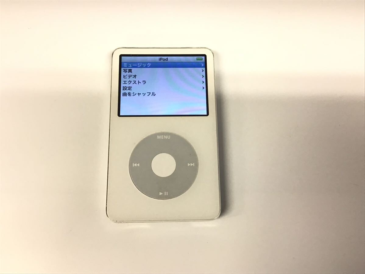 FV9K 【動作品】 Apple iPod classic 第5世代 A1136 MA444J 30GB _画像1