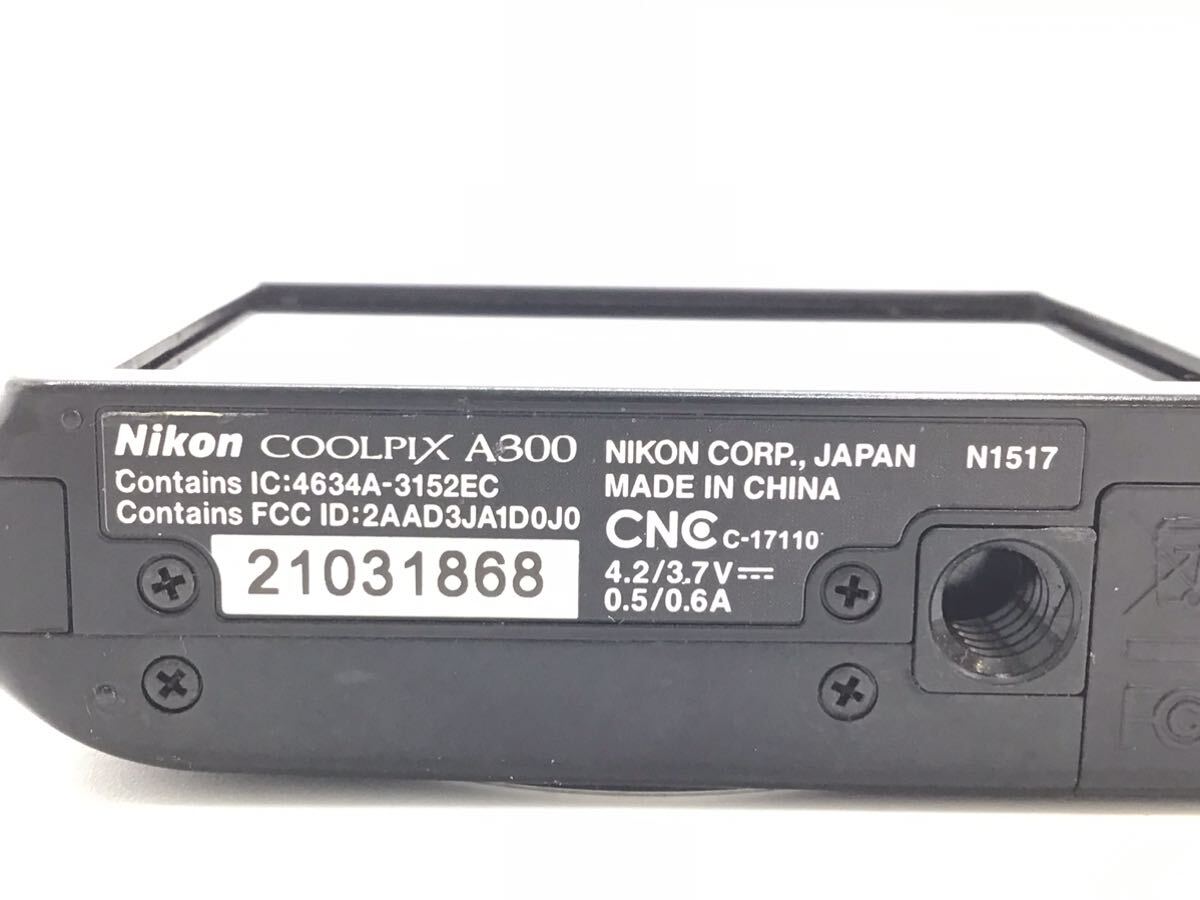 31868 Nikon ニコン COOLPIX A300 コンパクトデジタルカメラ バッテリー付属の画像9