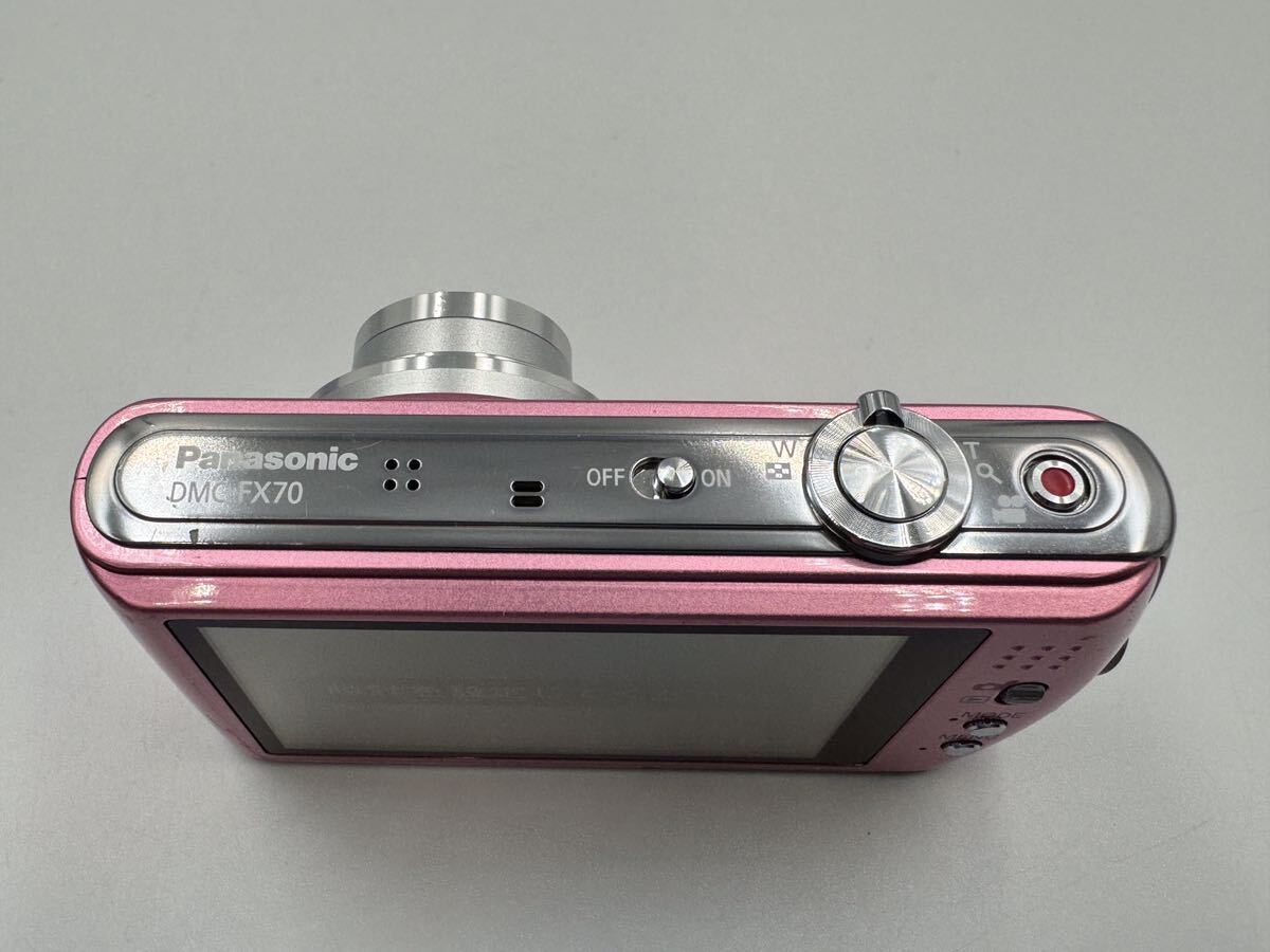 10878 【動作品】 Panasonic パナソニック LUMIX DMC-FX70 コンパクトデジタルカメラ バッテリー付属_画像5