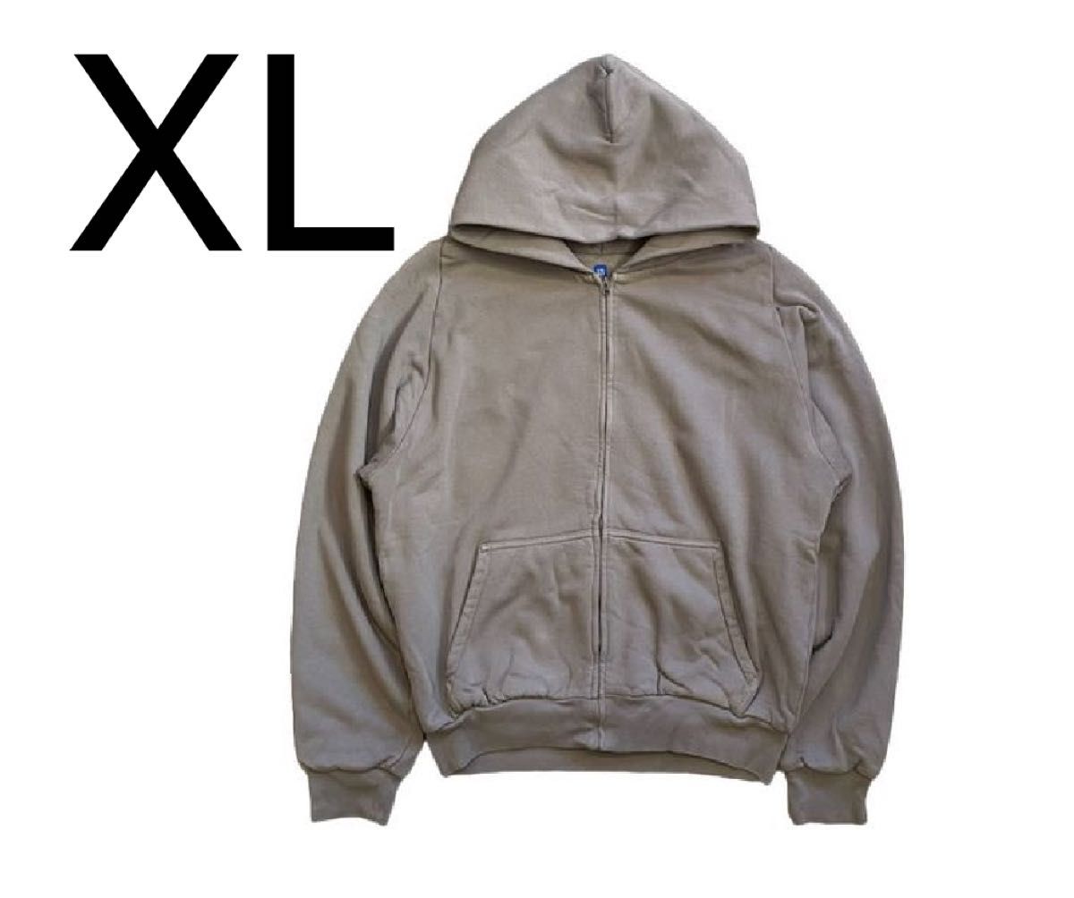 yeezy yzy gap zip up hoodie D gray