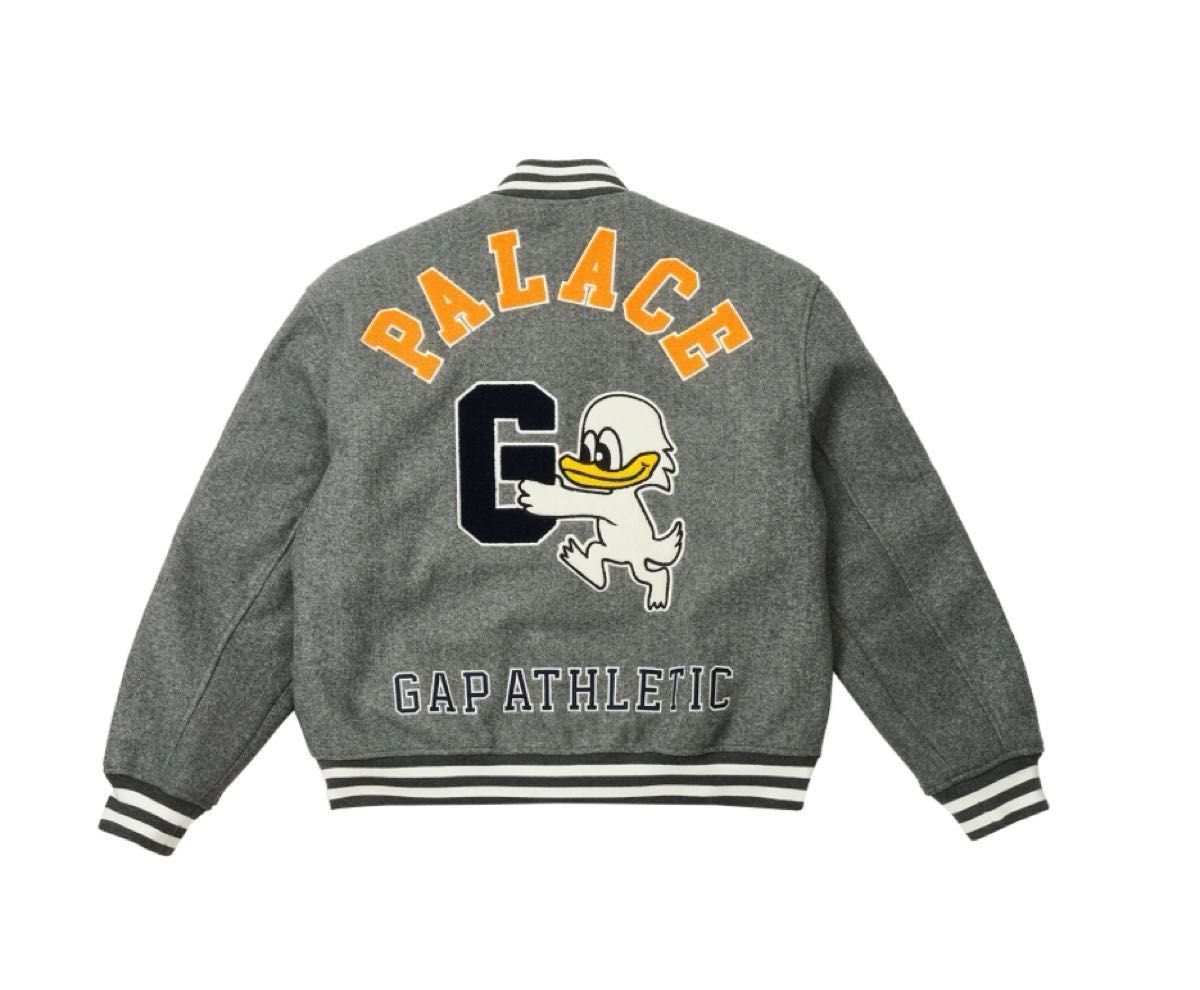 PALACE x Gap Varsity Jacket "Grey