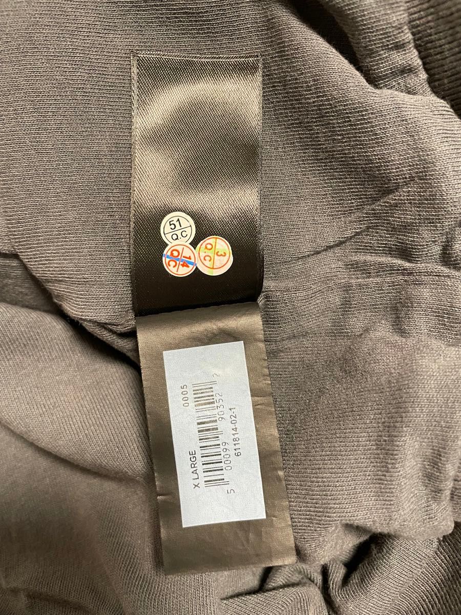 yeezy yzy gap zip up hoodie D gray