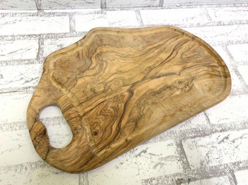 Y■ ALPilles アルピーユ 木製 カッティングボード 2枚 厚さ2㎝ 耳付き 一枚板 木目 天然木 まな板 キッチン用品 アウトドア キャンプ の画像7