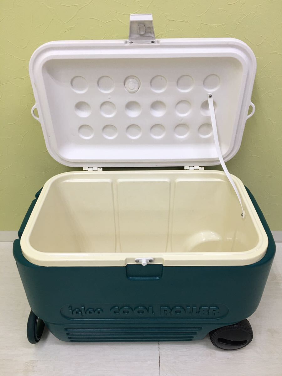 SU# iglooi клей cooler-box капот контейнер имеется зеленый × белый зеленый белый большой контейнер кемпинг BBQ уличный отдых б/у товар 