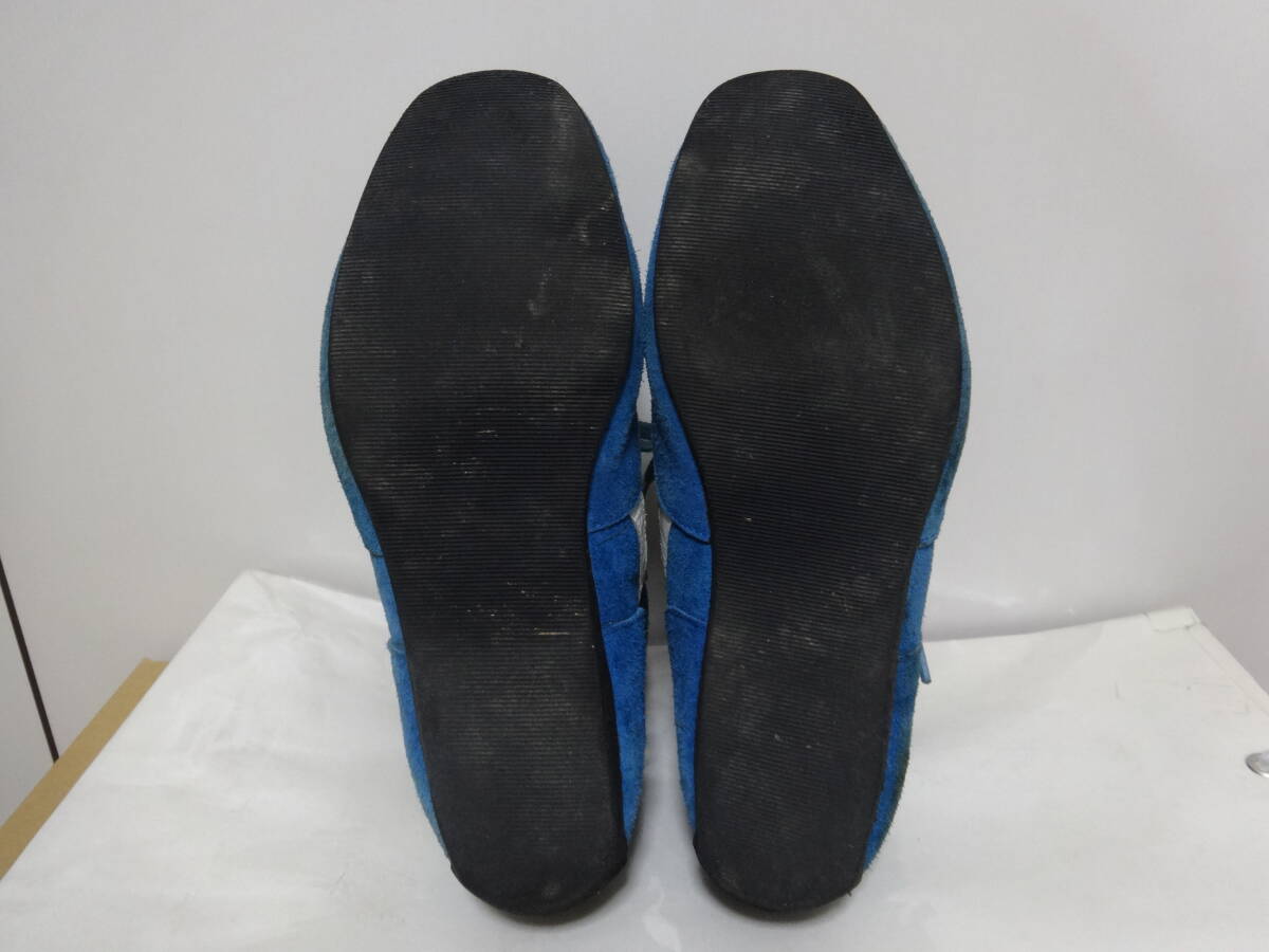 THE MAN SPIRIT The man spili tracing shoes 25.0cm secondhand goods blue 