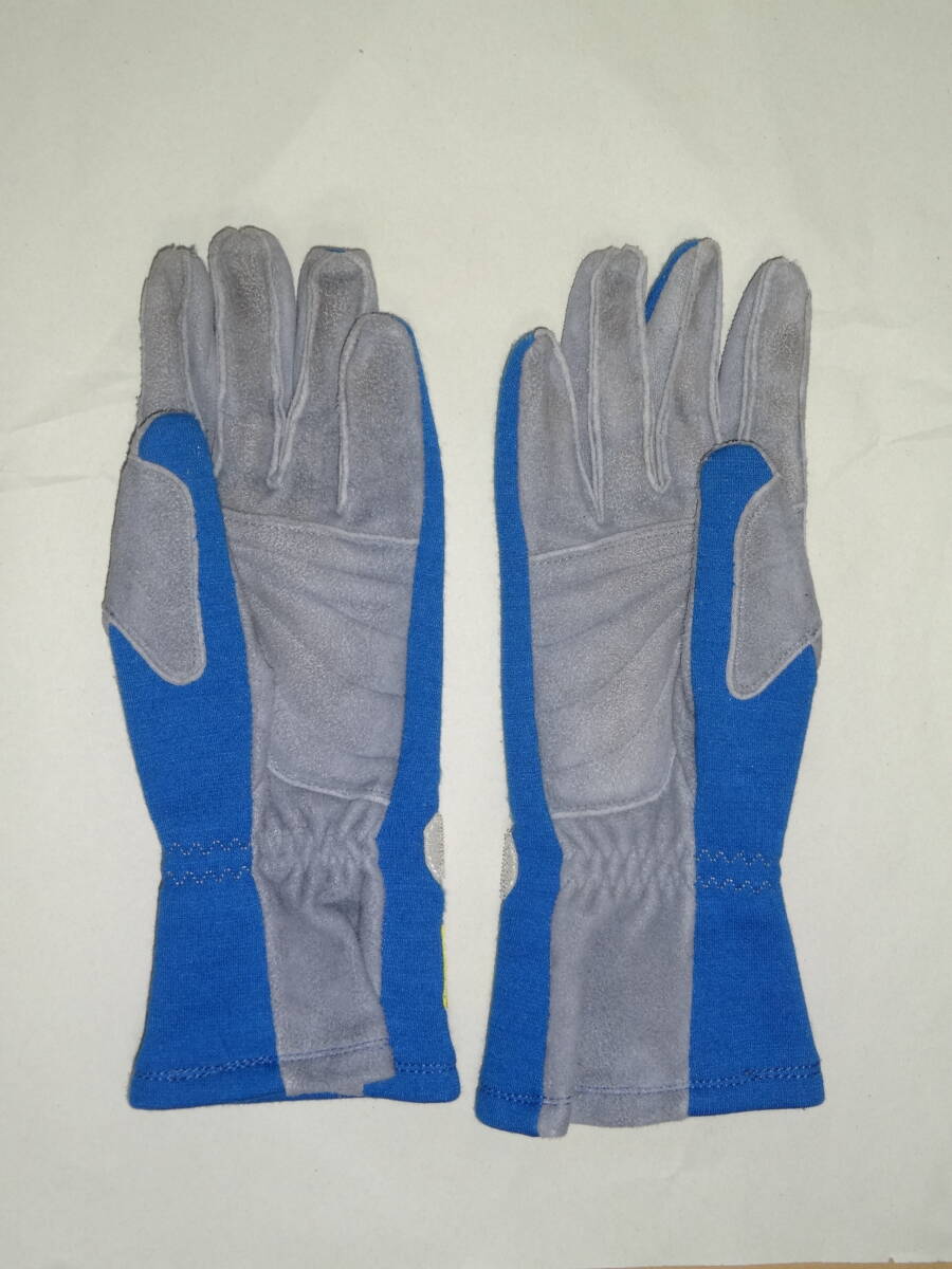 CUSCO Cusco racing glove blue color BLUE M size secondhand goods 