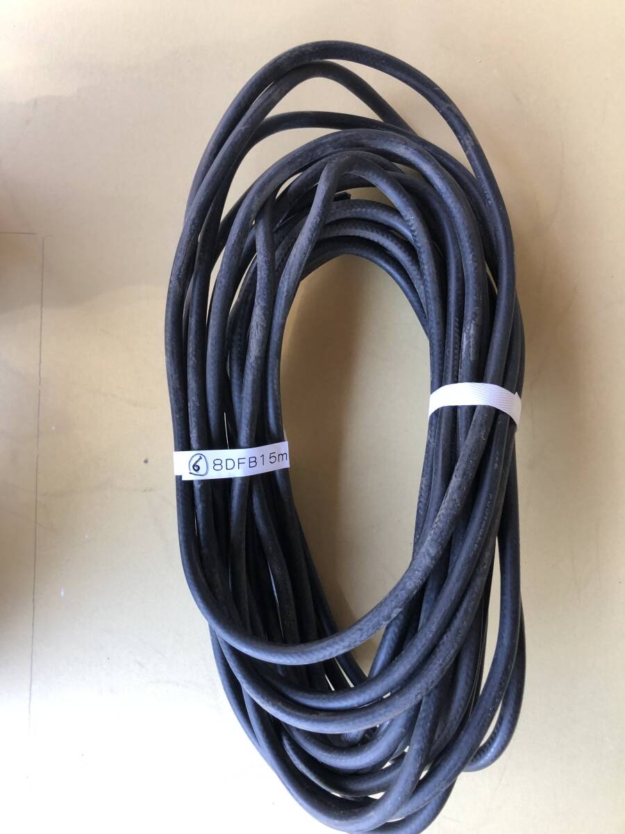  coaxial cable,8DFB, fujikura approximately 15m( secondhand goods )⑥