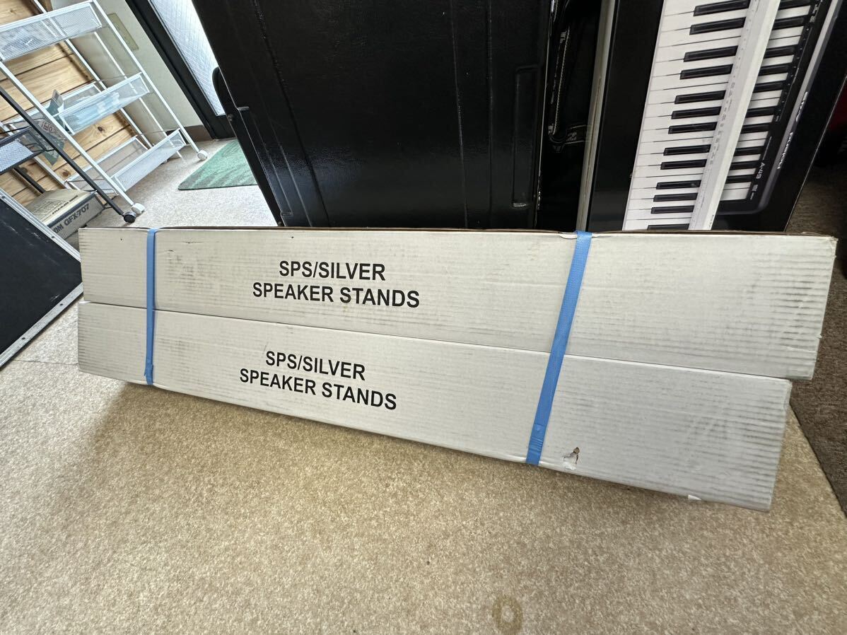 CLASSIC PRO SPS SILVER SPEAKER STAND スピーカースタンド2点セット 未開封品の画像1