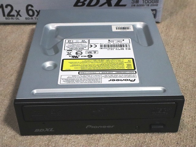 ■ パイオニア SATA BDXL ブルーレイドライブ BDR-207JBKの画像5