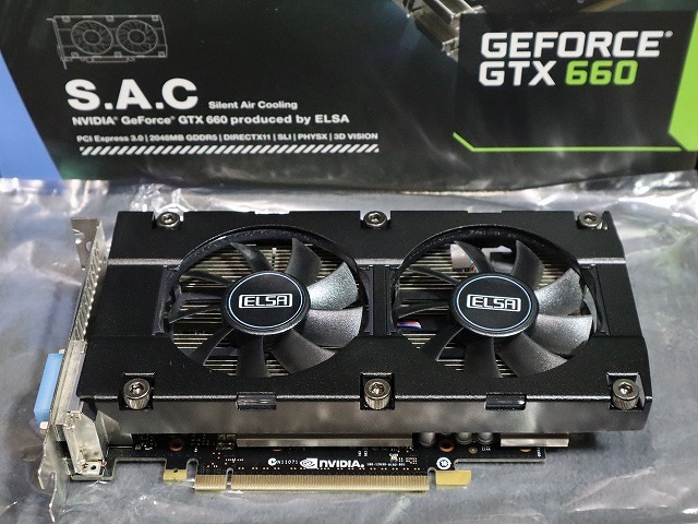 ■ ELSA GeForce GTX 660 S.A.C GDDR5 2GB 4画面出力の画像4