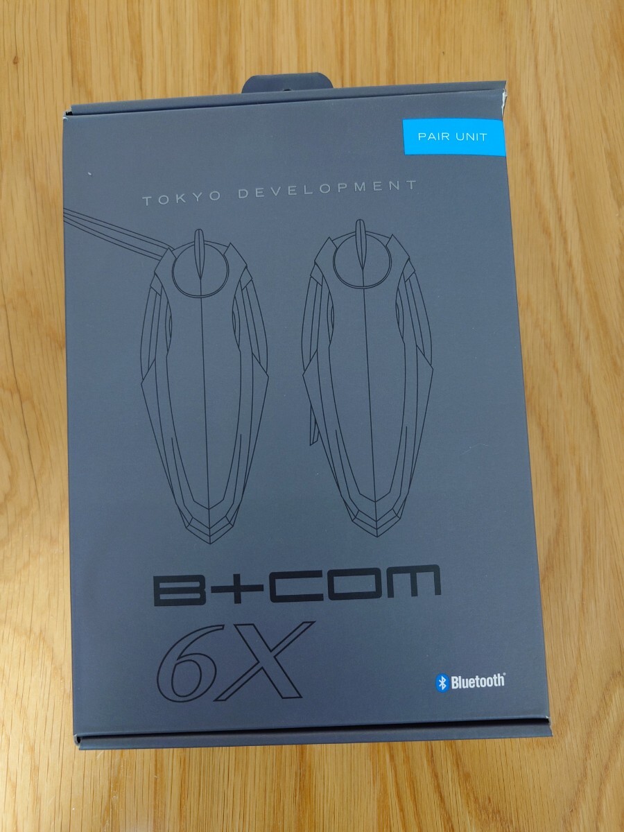 SB6X ビーコム サインハウス B COM インカム Bluetooth   ペアユニット ヘルメットスピーカー新品 バッテリー交換済 中古の画像1