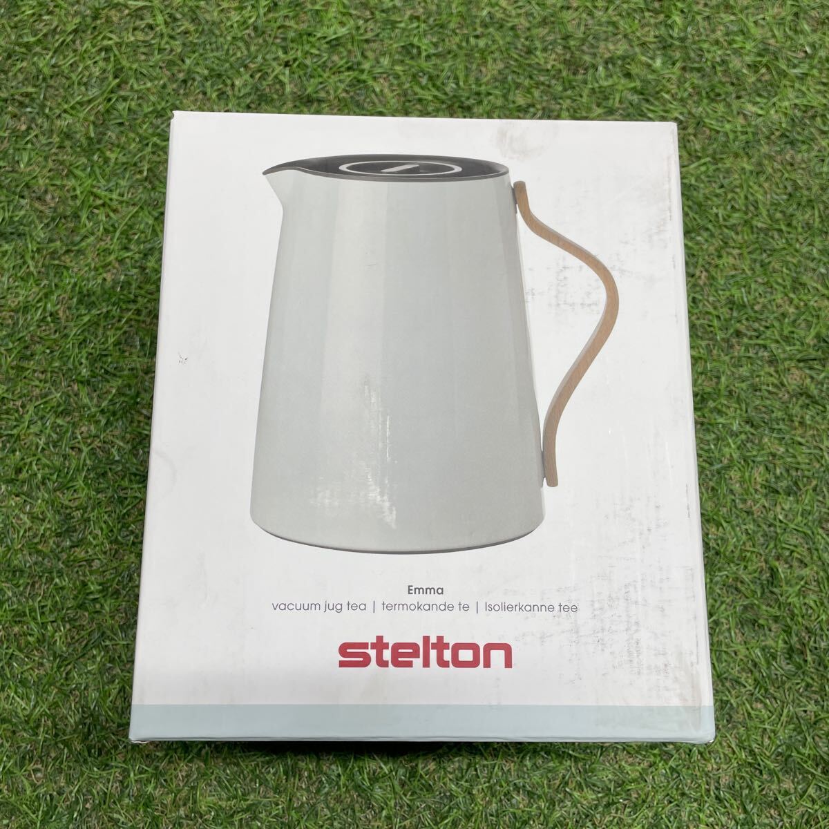 GX038 Stelton ステルトン EMMA VACUUM JUG TEA 1L 北欧 インテリア キッチン用品 箱汚れ傷有り 未使用 保管品 ポットの画像7